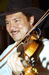 Band member Roustam Maminov - fiddle, mandoline.